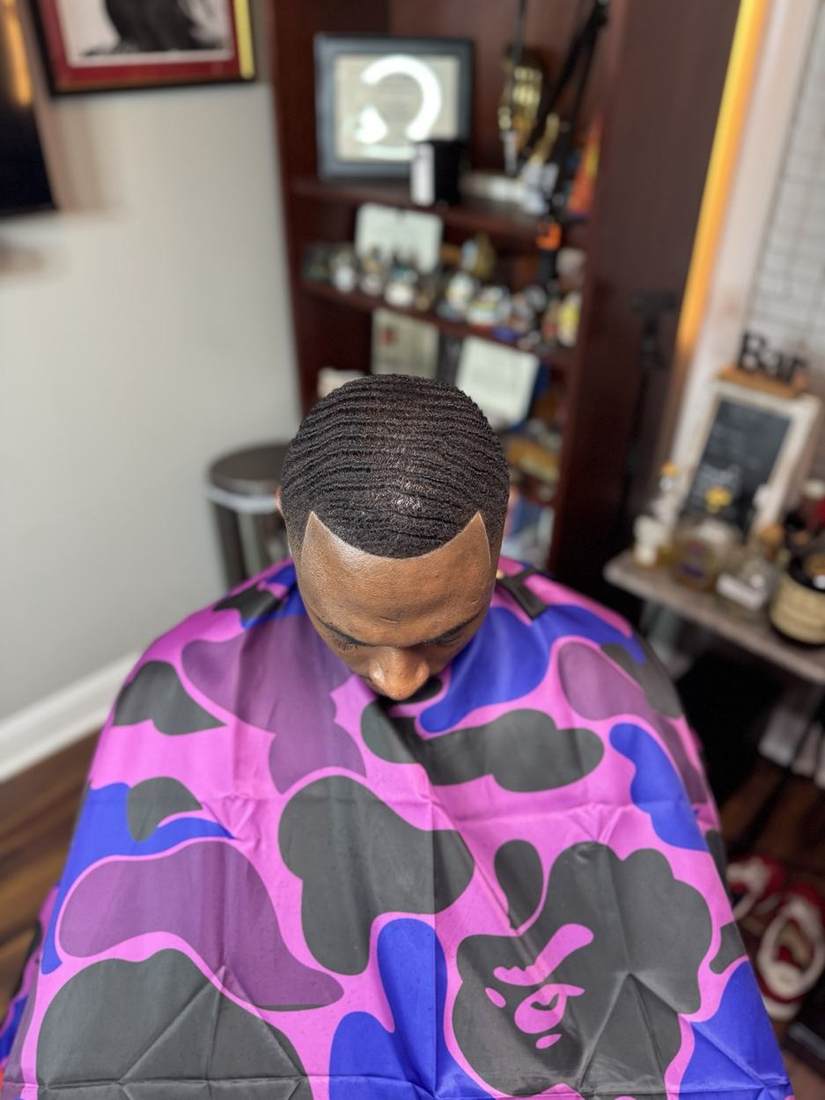 Barber portfolio haircut 9